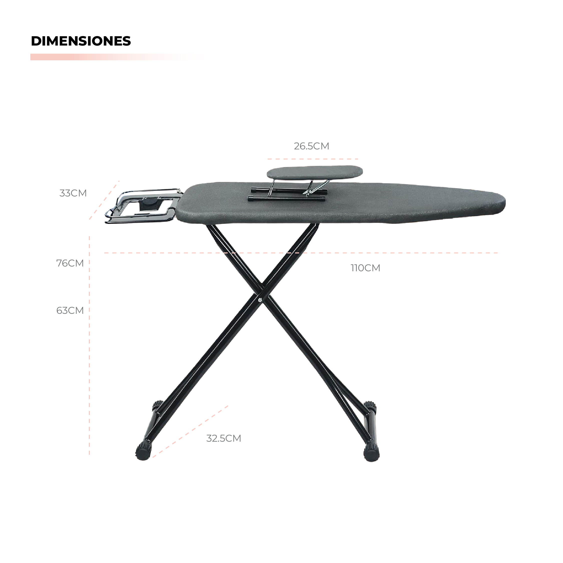 Miniatura 6 de Mesa de Plancha